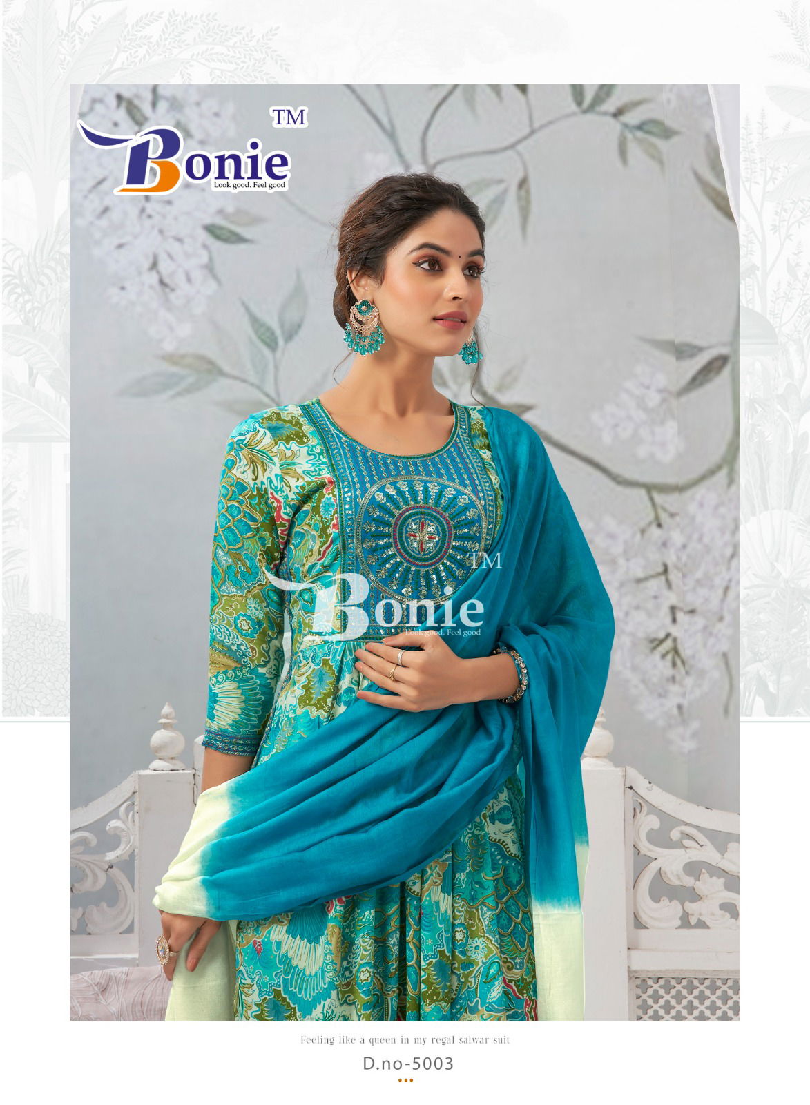 Meghana 5 By Bonie Rayon Designer Kurti With Bottom Dupatta Wholesale Price In Surat
